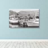 Cape Town Waterfront Harbour Canvas Afdrukken (Insitu (Houten vloer))