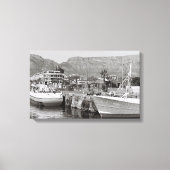 Cape Town Waterfront Harbour Canvas Afdrukken (Voorkant)