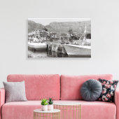 Cape Town Waterfront Haven Canvasprint Canvas Afdruk (Insitu (Woonkamer))