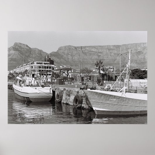 Cape Town Waterfront Haven Kodak Film Poster (Voorkant)