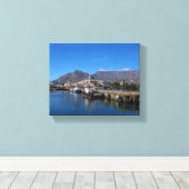 Cape Town Waterfront South Africa SA Architecture Canvas Afdruk (Insitu (Houten vloer))
