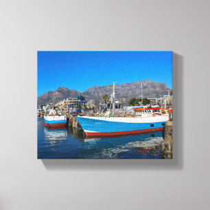 Cape Town Waterfront South Africa SA Architecture Canvas Afdruk