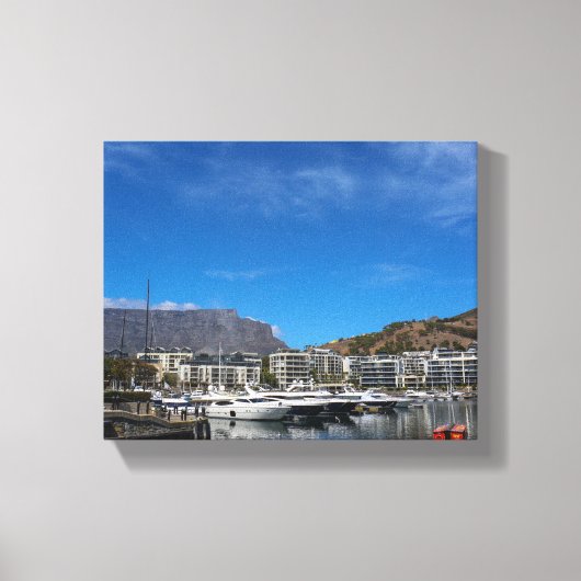 Cape Town Waterfront South Africa SA Architecture Canvas Afdruk (Voorkant)