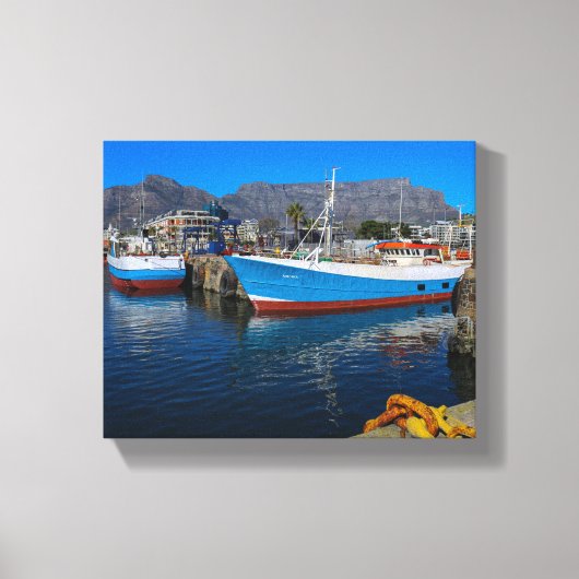 Cape Town Waterfront South Africa SA Architecture Canvas Afdruk (Voorkant)