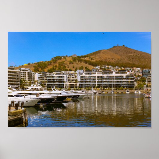 Cape Town Waterfront South Africa SA Architecture Poster (Voorkant)