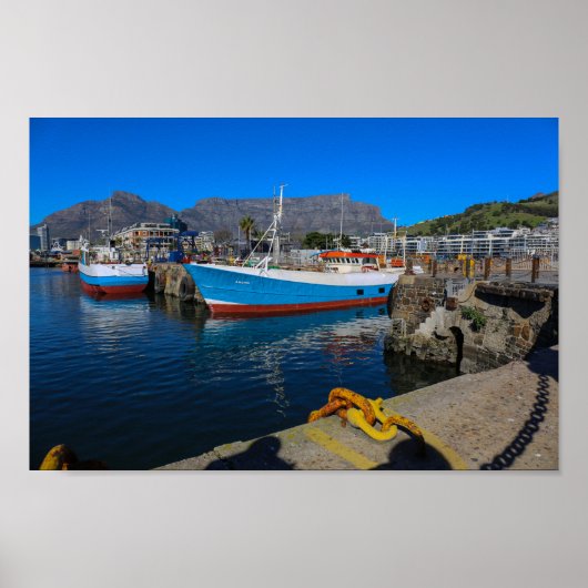 Cape Town Waterfront South Africa SA Architecture Poster (Voorkant)