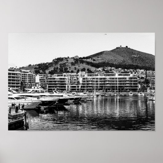 Cape Town Waterfront South Africa SA Architecture Poster (Voorkant)