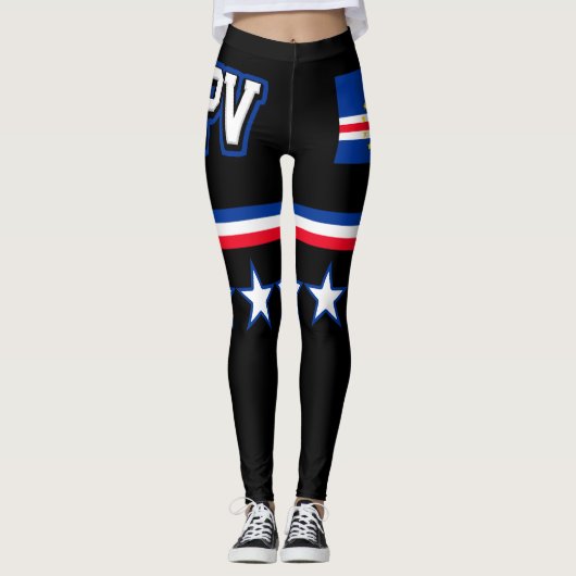 Cape Vede Flag Leggings (Voorkant)