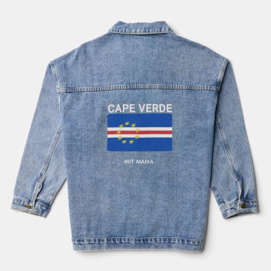 Cape verde  denim jacket (Achterkant)