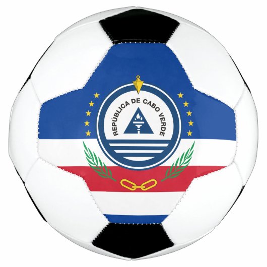 cape verde embleem voetbal (Voorkant)
