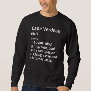 CAPE VERDEAN GIRL CAPE VERDE Gift Funny Country Ho Trui
