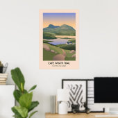 Cape Wrath Trail Lange Afstand Wandelpad Reizen Poster (Thuiskantoor)