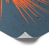 Caped Crusader Grafisch Poster (Hoek)