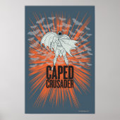 Caped Crusader Grafisch Poster (Voorkant)