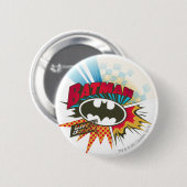 Caped Crusader Ronde Button 5,7 Cm (Voorkant /achterkant)