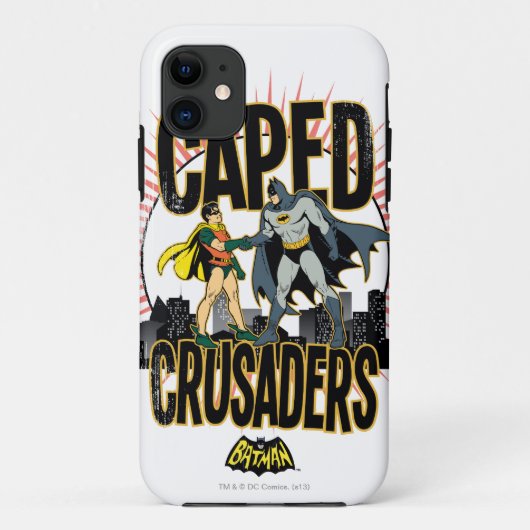 Caped Crusaders Afbeelding Case-Mate iPhone Case (Achterkant)