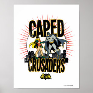 Caped Crusaders Afbeelding Poster