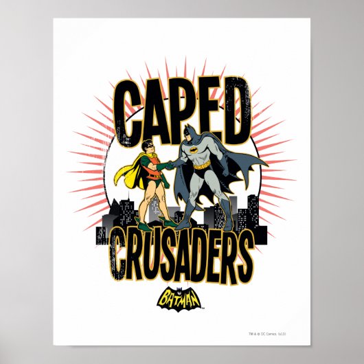 Caped Crusaders Afbeelding Poster (Voorkant)