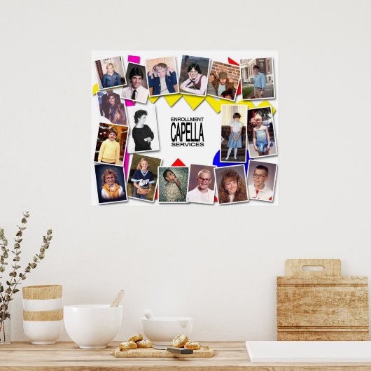 Capella Enrollment Services 80-partij Poster (Keuken)