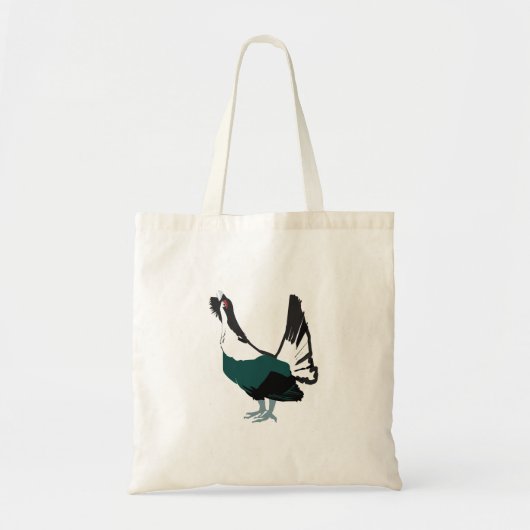 Capercaillie vogel Art Budget Tas (Voorkant)