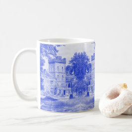 Capernwray Hall (blauw) - Koffiemok