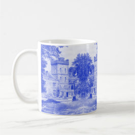 Capernwray Hall (blauw) - Koffiemok