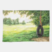 Capernwray Tire Swing - Theedoek (Horizontaal)