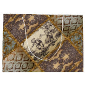 Capetian Elegant Quilt 15 Oude  Fransen  Groot Cadeauzakje (Achterkant)