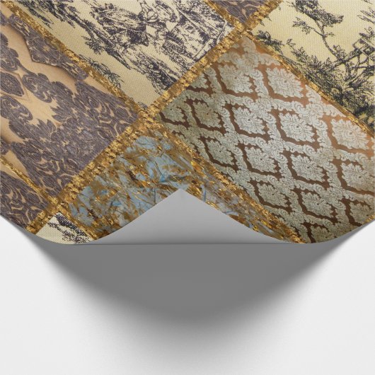 Capetian Elegant Quilt Cadeaupapier (Hoek)