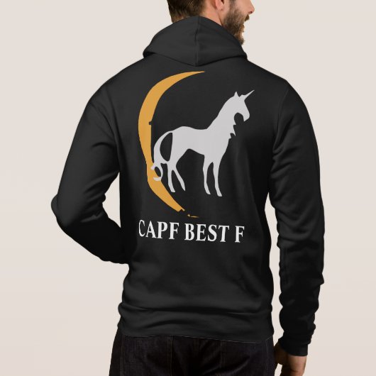 CAPF ZIP FF2022 HOODIE (Achterkant)