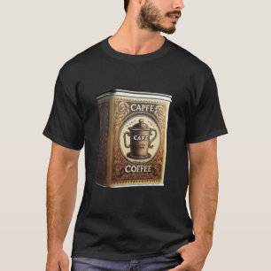 Capfe Coffee Co. Ouderwetse Koffieblik T-shirt