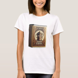 Capfe Coffee Co. Ouderwetse Koffieblik T-shirt