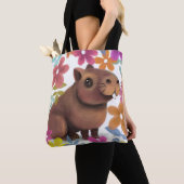 Capibara afdrukken. tote bag (Dichtbij)