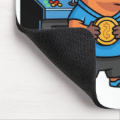 Capibara Arcade Gamer Mousepad Muismat (Hoek)