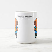 Capibara Arcade Gamer Water Bottle Koffiemok (Center)