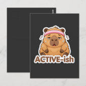 Capibara Briefkaart (Voorkant / Achterkant)