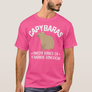 Capibara Comedy Koningen van het dierenrijk Capyba T-shirt