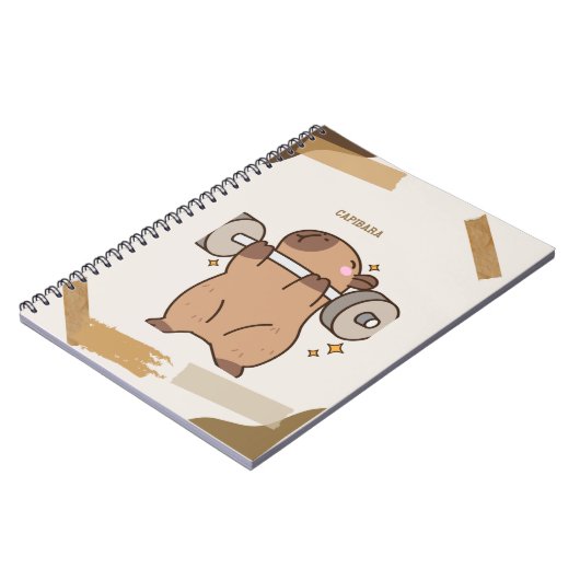 "Capibara Dreams: Libreta Única" Notitieboek (Linkerzijde)