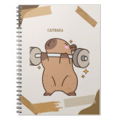 "Capibara Dreams: Libreta Única" Notitieboek (Voorkant)