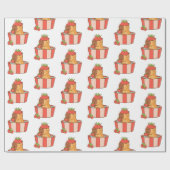 capibara-inpakpapier | Leuke dierlijke gift wrap Cadeaupapier (Vlak)