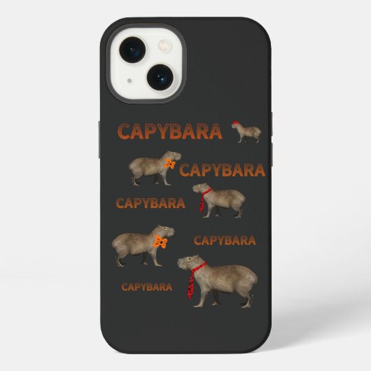 Capibara iPhone Hoesje (Achterkant)
