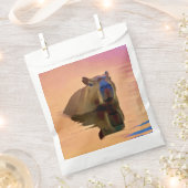 Capibara komt uit een rustig meer bedankzakje (Geknipt)