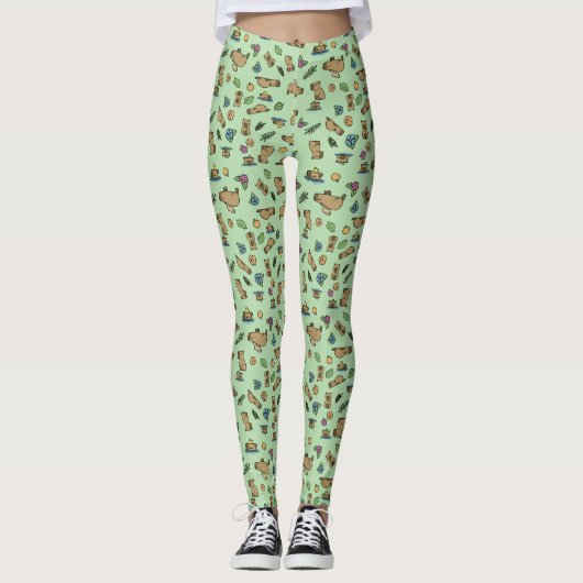 Capibara Leggings (Voorkant)