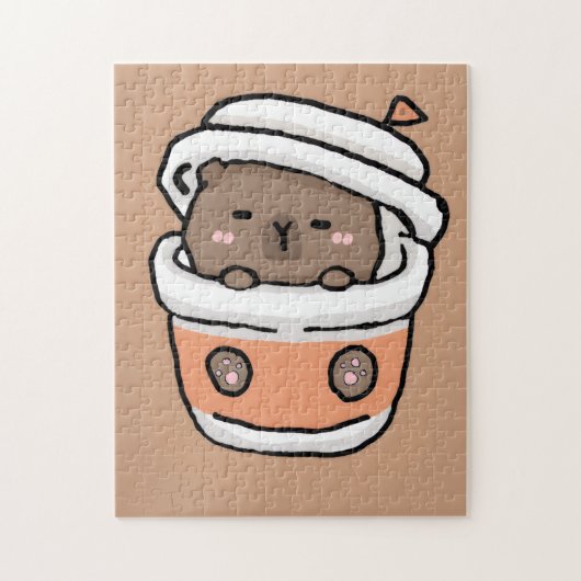 capibara-puzzel legpuzzel (Verticaal)