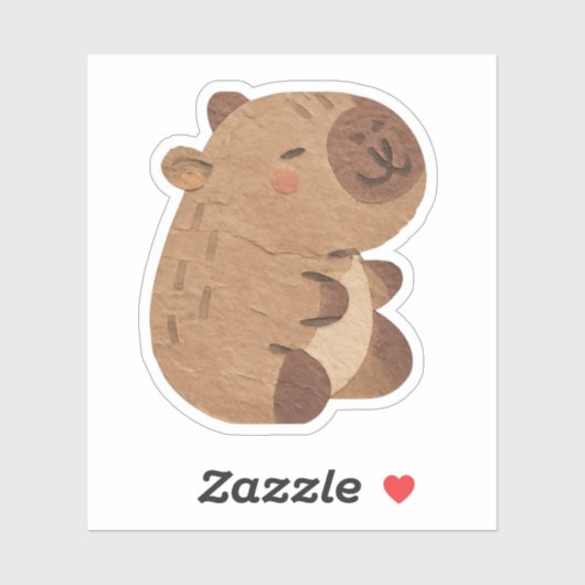 Capibara Sticker (Vel)