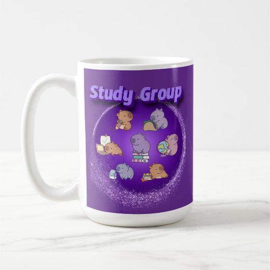 capibara-studiegroep koffiemok (Links)
