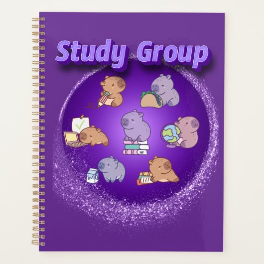 capibara-studiegroep planner (Voorkant)