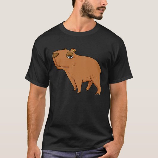 Capibara Water Pig T-shirt (Voorkant)