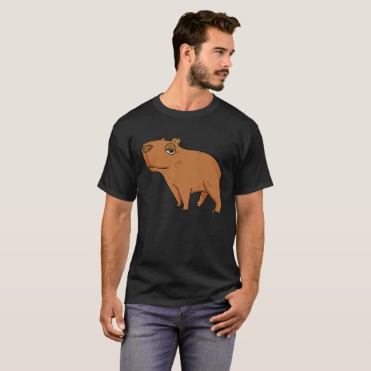 Capibara Water Pig T-shirt (Voorkant volledig)