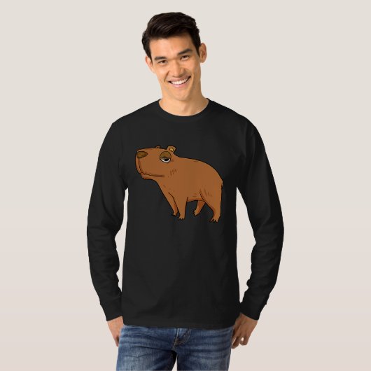 Capibara Water Pig T-shirt (Voorkant volledig)